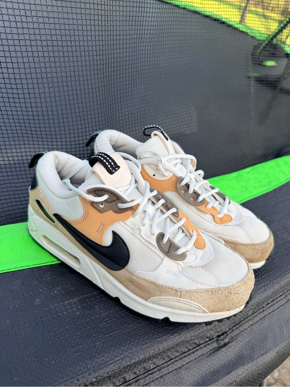 Nike Air Max 90 Futura Phantom/Black-Hemp-Sanddrift Women's Shoes Size W7.5